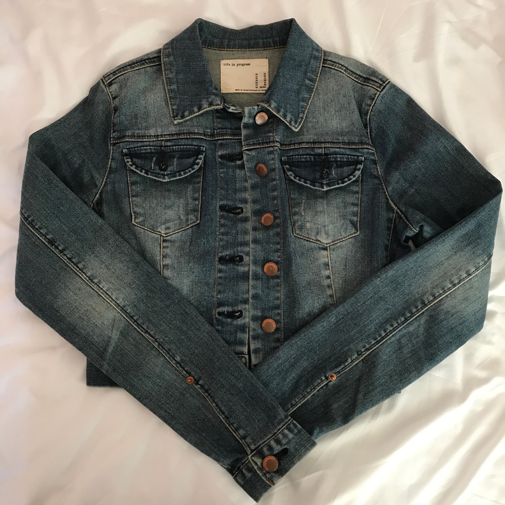 Brand new Denim Jacket Button Up